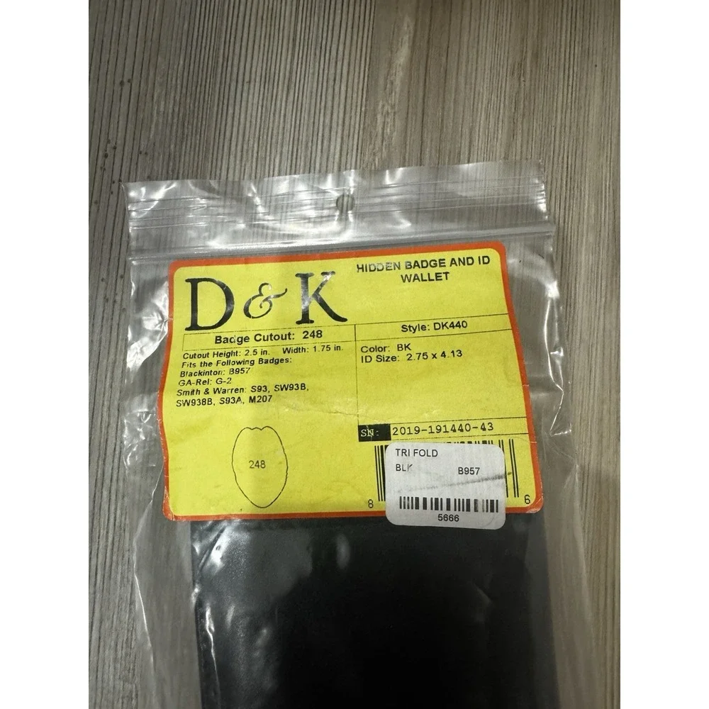 D&K hidden badge
